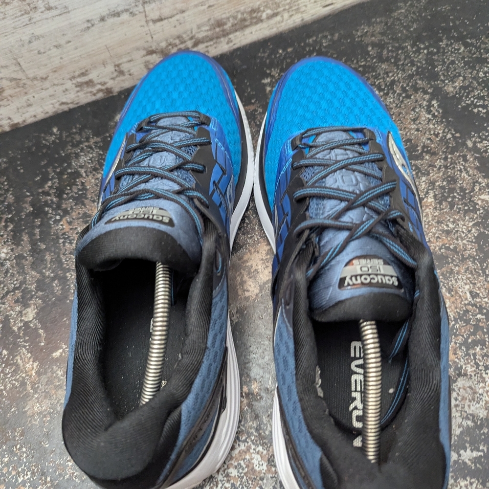 Mens Saucony Triumph ISO 2 Running Shoes Sz 12 Used VGC S20290-4 - Picture 7 of 9